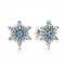 Christmas 2015 Crystallized Snowflake Stud Earrings by Pandora 