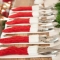 Christmas stocking place settings - Christmas