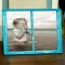 Colour frame with black and white photo - Fun crafts