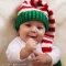 Crochet Baby Christmas Elf Hat
