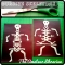 Cursive Writing Skeletons - Hallowe'en Ideas