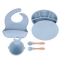 Custom Bulk Food Grade BPA Free Eco-Friendly Baby Feeding set - Silicone Feeding Set