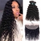 Deep Wave 3 Bundles With Frontal Brazilian Human Hair - Hairstyles