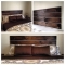 DIY floating headboard