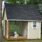 Dog house with kennel - Dog houses