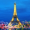 Eiffel Tower in Paris, France