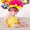 Fuschia Felt Baby Headband