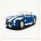 Handmade Print of Shelby Cobra by Manual Designs