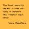 Jane Blaustone quote - Quotes