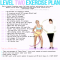 Level Two Exercise Plan - Fitness and Exercise