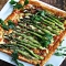 Roasted Asparagus, Bacon & Cheese Tart - Cooking
