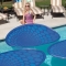 Solar mats that heat the pool