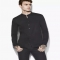 Solid Band Collar Shirt - Man Style