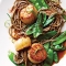 Soy Citrus Scallops with Soba Noodles - Cooking