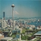 Space Needle & Mt. Rainier in Seattle - Places i would like to travel