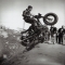 The dirt jump [B&W Photo] - Cars & Motorcyles