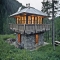 Stone Two Story Lookout Small Cabin - Dream house designs