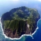 Aogashima of the Izu Islands, Japan