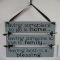 Home + Family = Blessing - Quotes & Sayings