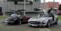 1955 Mercedes-Benz 300SL Gullwing Coupé & 2010 SLS AMG - Luxury Rides