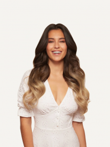 20" Seamless Ombre Blonde Clip-Ins - Fave beauty & hair ideas