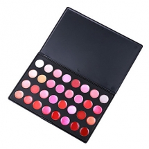 32 Colors Lipstick Gloss Palette - Finding Color - Lip Makeup