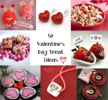 50 Valentine Day Treats - Valentines Day