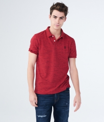 A87NY Stretch Pique Polo - Man Style