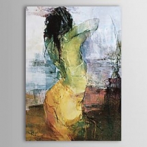 A Sexy Woman Oil Painting Free Shipping - People Paintings
