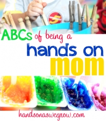 ABC's of being a hands on mom - Activities For Kids To Do