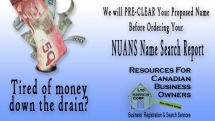 Alberta NUANS Search - Alberta Business Information