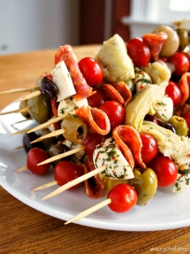Antipasto Skewers - Food & Drink