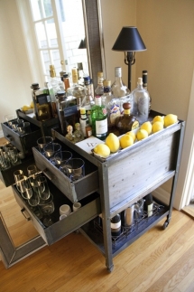 Antique Bar Cart - Awesome furniture