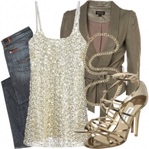 Army Green and Gold - Clothing, Shoes & Accessories