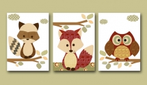 Art for Kids Room Kids Wall Art Baby Boy Nursery Baby Boy Room Decor - Home decoration