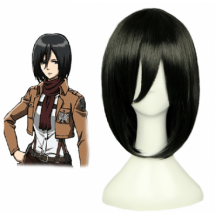 Attack on Titan Mikasa Ackerman Cosplay Wig - Attack on Titan Cosplay Wigs