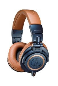 Audio-Technica ATH-M50xBL Professional Headphones - Blue - Electronics