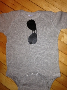 Aviator Glasses Baby Onesie - Kids & Baby