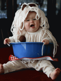 Baby Spaghetti Costume - Funny Stuff