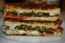 Bacon & Jalapeno Popper Grilled Cheese Sandwiches - Sandwiches