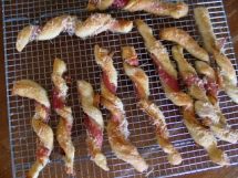 Bacon Wrapped Breadsticks - Bacon makes it better