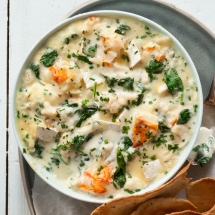 Baked Lobster & Brie Dip - Cooking