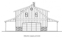 Barn garage with living quarters - Detached Garage