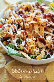 BBQ Chicken Salad - Healthy Lunches