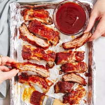 BBQ Oven-Baked Ribs - Tasty Grub