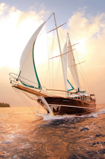 Beautiful Sailing Ketch - Sail Me Away