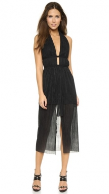 Bec & Bridge Medusa Deep V Dress - Day Wear