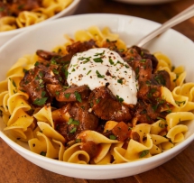 Beef Stroganoff - I love to cook
