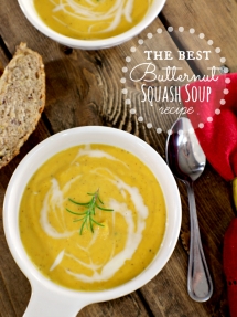 Best Butternut Squash Soup - Healthy Lunches