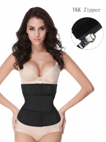  Black Adjustable Belt Latex Waist Cincher For Curve-Creating - Weight loss plans